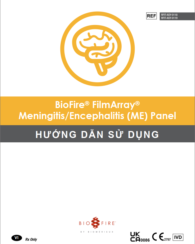 Hướng dẫn sử dụng The BioFire® FilmArray® Meningitis/Encephalitis (ME) Panel